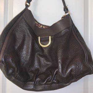 GUCCI BROWN BAG USED